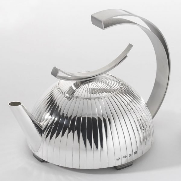 Christopher Perry Radial Silver Teapot