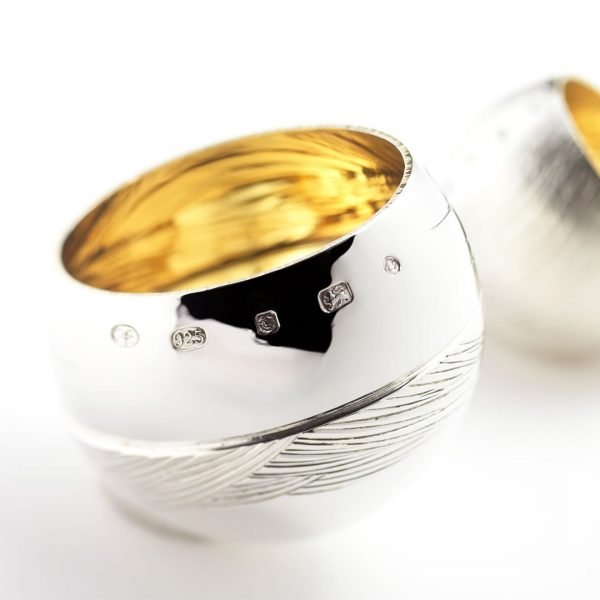 Drunken Sterling Silver Tumbler Cup - Image 3