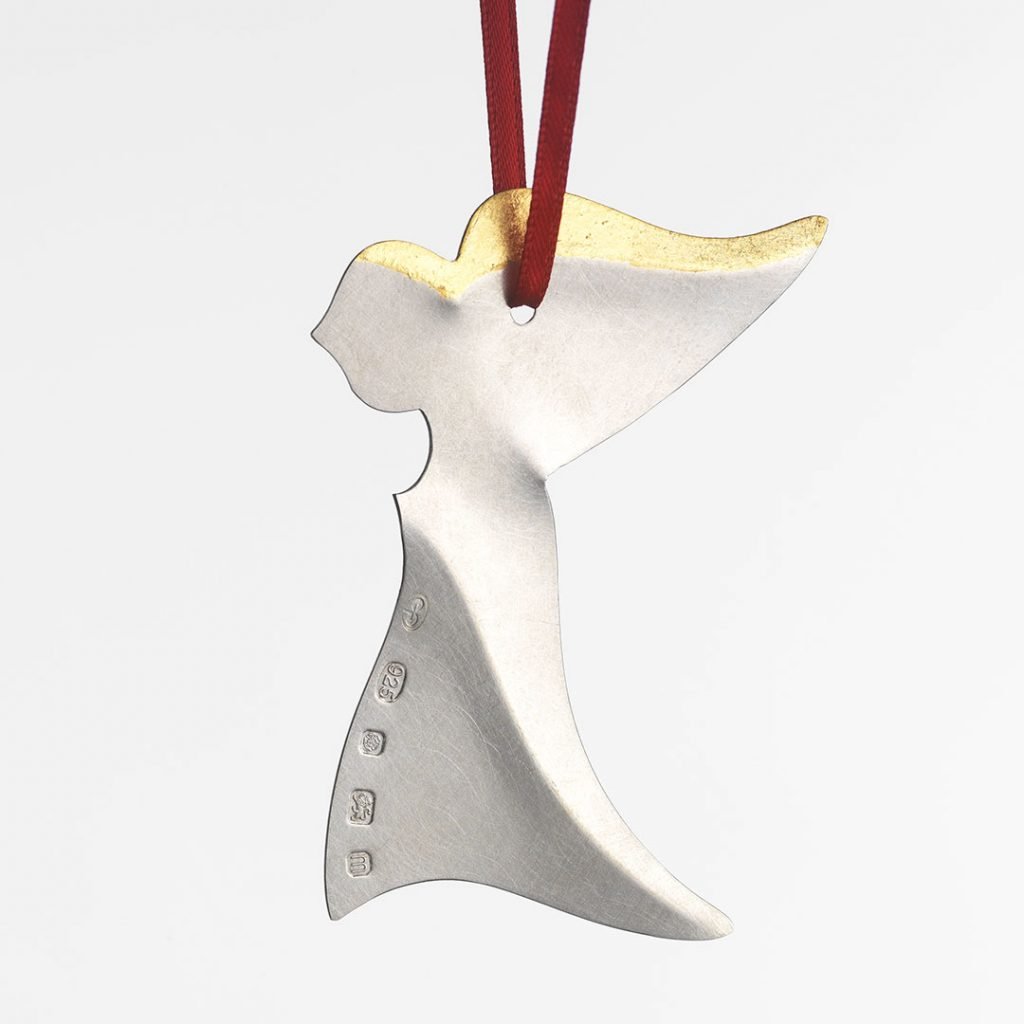 sterling silver christmas angel