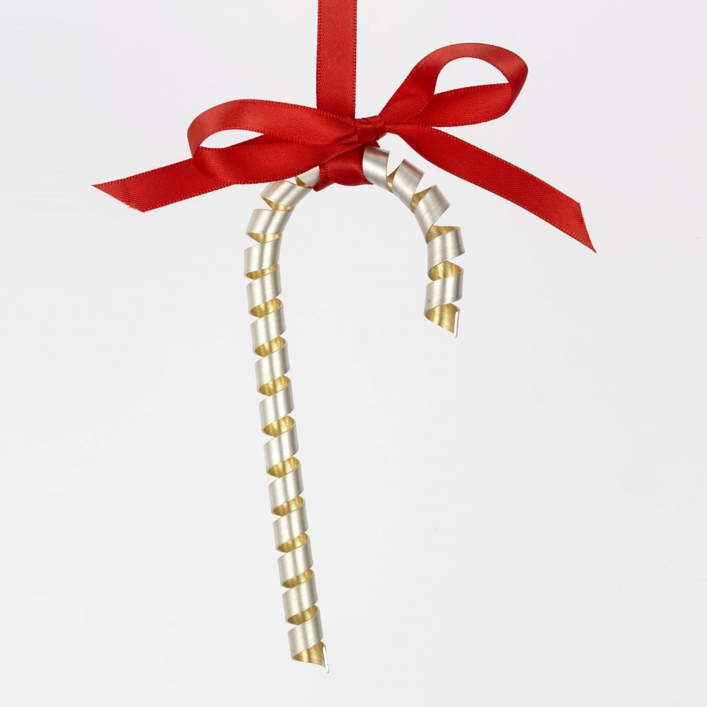 Christopher Perry Silver Hallmarked Candy Cane