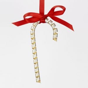 Christopher Perry Silver Hallmarked Candy Cane