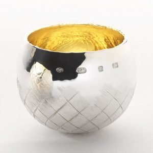 Cardoon Hallmarked Silver Tumbler Cup